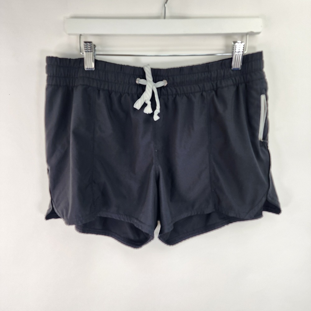 Vuori Clementine 2.0 Shorts Women's XL Lined Athletic Stretch Black Running